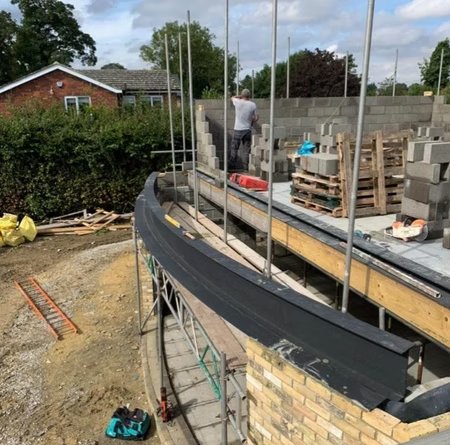 Ultra Fabrication Curved Beam York Yorkshire